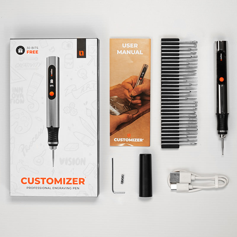 ➤ Le stylo à graver Customizer™ conçu pour les bricoleurs